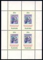 Australia Kingfisher Mint Souvenir Sheetlet (A51-762b) - Mint Stamps