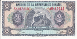 BILLETE DE HAITI DE 1 GOURDES DEL AÑO 1984 SIN CIRCULAR (UNC) (BANK NOTE) - Haïti