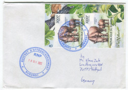 Cover Burundi 2022 Imperforated Rhino 2012 - Cartas & Documentos