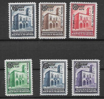 SAN MARINO 1934  PARTECIPAZIONE DI S.MARINO ALLA FIERA DI MILANO SASS. 180-183 MLH XF +++++++ - Unused Stamps