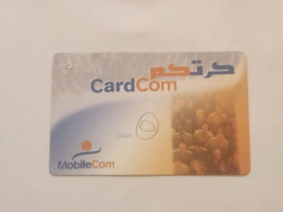 JORDAN-(JO-MOB-REF-0002B)-People-(CardCom)-(73)-(JD5)-(7449-9136-8513-72)-(2.2.07)-used Card - Jordania