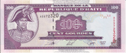 BILLETE DE HAITI DE 100 GOURDES DEL AÑO 2000 SIN CIRCULAR (UNC) (BANK NOTE) - Haiti