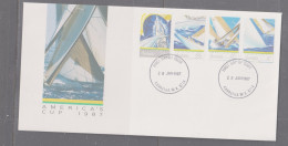 Australia 1987 America's Cup First Day Cover - Karratha WA - Storia Postale