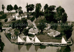 72831481 Steinhuder Meer Insel Wilhelmstein Fliegeraufnahme Blumenau - Steinhude