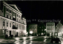 72829810 Guestrow Mecklenburg Vorpommern Markt Bei Nacht Guestrow - Güstrow