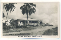 CPA Tanzanie - Tanganyika -  DAR ES SALAAM - Beatrix Restaurant En 1953 - Peu Commune - Tanzania