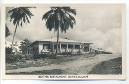CPA Tanzanie - Tanganyika -  DAR ES SALAAM - Beatrix Restaurant En 1953 - Peu Commune - Tanzanie