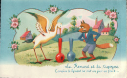 Le Renard Et La Cigogne - Fairy Tales, Popular Stories & Legends