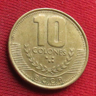 Costa Rica 10 Colones 1999 KM# 228a.2  Lt 995 *VT - Costa Rica