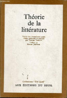 Théorie De La Littérature - Collection " Tel Quel ". - Formalistes Russes - 1966 - Slav Languages