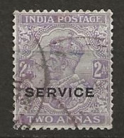 Timbre Inde Le Roi George V 1913 Yvt 57 - Timbres De Service