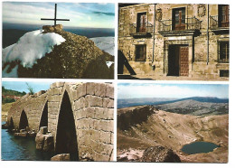 CRUZ DEL PICO DE URBION / PUENTE ROMANO / PALACIO DEL ARZOBISPO / LAGUNA.- VINUESA - SORIA.- ( ESPAÑA ) - Soria