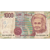 Italie, 1000 Lire, 1990, 1990-10-03, KM:114a, B - 1000 Lire