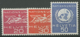 Europ. Amt Der Vereinten Nationen (ONU/UNO) 1959 UNO-Emblem 28/30 Postfrisch - Servizio