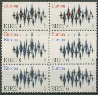 Irland 1972 Europa CEPT Sterne 276/77 4er-Block Postfrisch - Unused Stamps