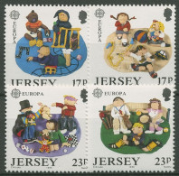 Jersey 1989 Europa CEPT Kinderspiele 476/79 Postfrisch - Jersey