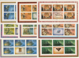 Grenada-Grenadinen 1975 200 Jahre USA Kleinbogen 95/102 K Postfrisch (C97306) - Grenada (1974-...)