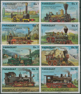 Paraguay 1976 Eisenbahnlinie Stockton-Darlington Lokomotiven 2774/81 Postfrisch - Paraguay