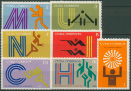 Kuba 1972 Olympia Sommerspiele München 1790/96 Postfrisch - Ungebraucht