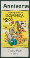 Dominica 1981 Walt Disneys "Pluto" 706 Mit Rand Postfrisch - Dominica (1978-...)