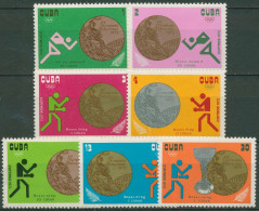 Kuba 1973 Olympia Sommerspiele München Medaillen 1839/45 Postfrisch - Nuevos