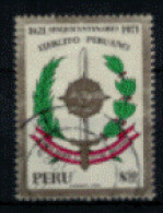 Pérou - "150ème Anniversaire De L'armée Péruvienne" - T. Oblitéré N° 548 De 1971 - Perù