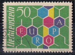 LIECHTENSTEIN  398, Gestempelt, Europa CEPT: Waben, 1960 - 1960