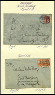 BAHNPOST Berlin-Hamburg (verschiedene Züge Und Typen) 1907-1938, 7 Belege Feinst - Máquinas Franqueo (EMA)