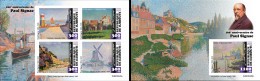 Djibouti 2023, Art, Signac, 4val In BF +BF IMPEFORATED - Impressionismus