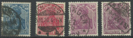 Dt. Reich 144-46,148I O, 1920, 30 - 50 Pf. Und 75 Pf., Type I, 4 Werte üblich Gezähnt Pracht, Gepr. Bauer, Mi. 175.- - Other & Unclassified