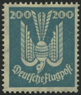 Dt. Reich 349 , 1924, 200 Pf. Holztaube, Normale Zähnung, Pracht, Mi. 350.- - Ongebruikt