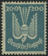 Dt. Reich 349 , 1924, 200 Pf. Holztaube, Normale Zähnung, Pracht, Mi. 350.- - Neufs