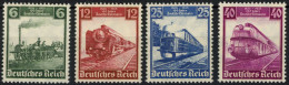 Dt. Reich 580-83 , 1935, 100 Jahre Eisenbahn, Postfrischer Prachtsatz, Mi. 130.- - Altri & Non Classificati