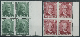 Dt. Reich 604/5 VB , 1936, Automobil-Ausstellung In Viererblocks, Postfrisch, Pracht, Mi. 72.- - Unused Stamps