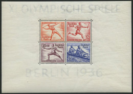 Dt. Reich Bl. 5/6 , 1936, Blockpaar Olympische Spiele, Pracht, Mi. 260.- - Blocks & Sheetlets