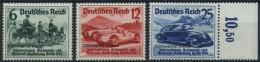 Dt. Reich 695-97 , 1939, Nürburgring-Rennen, Prachtsatz, Mi. 280.- - Ongebruikt