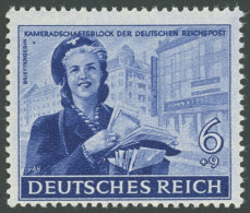 Dt. Reich 888VI , 1944, 6 Pf. Briefzustellerin Mit Abart Punkt Unter AM In Kamerad, Postfrisch, Pracht, Mi. 70.- - Sonstige & Ohne Zuordnung