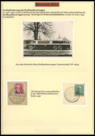 SAMMLUNGEN 1936, Spezialsammlung: Kraftkurspost Versuchsfahrten, Die Versuchsfahrten 1 - 12 Komplett Auf Belegen, Ausfüh - Briefe U. Dokumente