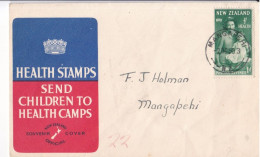 New Zealand - 1950 - FDC - Health  Stamps, Send To Children Health Camps - Caja 30 - FDC