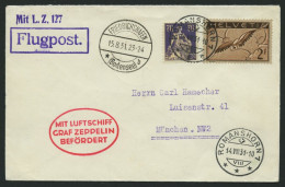 ZULEITUNGSPOST 121D BRIEF, Schweiz: 1931, Fahrt Nach Essen, Prachtbrief - Zeppelin