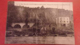 SAINT LEONARD DES BOIS PASSAGE D UN CHAPELET VUE HAUT FOURCHE - Autres & Non Classés