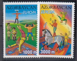 ASERBAIDSCHAN  513-514 A, Europa CEPT: Zirkus, 2002 - Azerbaïjan