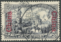 DP CHINA 26II O, 1901, 3 M. Reichspost, Type II, Pracht, Gepr. Bothe, Mi. 100.- - Cina (uffici)