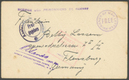 DEUTSCH-NEUGUINEA 1916, Brief Aus Dem Lager Trial Bay, Mit Violettem Zensurstempel L4 LIEUT.COL. GERMAN CONCENTRATION CA - Nouvelle-Guinée