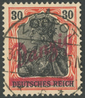 FREIE STADT DANZIG 37 O, 1920, 30 Pf. Kleiner Innendienst, Pracht, Gepr. Soecknick, Mi. 110.- - Other & Unclassified
