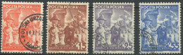 PORT GDANSK 34-37 O, 1938, Republik Polen, Prachtsatz, Mi. 110.- - Altri & Non Classificati