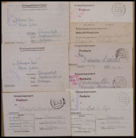 LAGERPOST II.WK 1940/44, Kriegsgefangenenpost: 8 Verschiedene Belege Aus Den Offizierslagern Murnau, Woldenberg Und Neub - Occupazione 1938 – 45