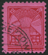 MECKLENBURG-VORPOMMERN 19y O, 1946, 12 Pf. Dunkelrosarot Auf Lebhaftlilarosa, Pracht, Gepr. Kramp, Mi. 55.- - Otros & Sin Clasificación