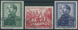 DDR 286-88 O, 1951, Chinesen, Prachtsatz - Sonstige & Ohne Zuordnung