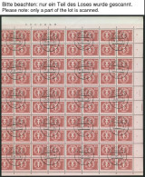 DDR A.2483-2650 O, 1980/1, Aufbau In Der DDR, Komplette Garnitur In Bogen, Pracht, Mi. Ca. 1500.- (ohne Druckereidatum E - Used Stamps